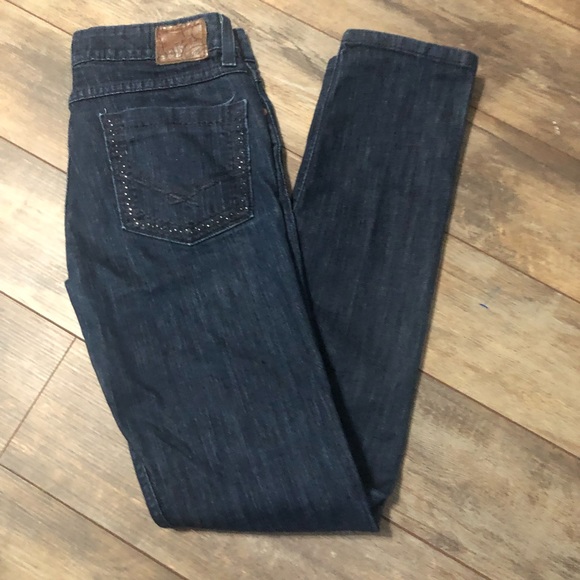 BKE Denim - BKE Brooke Skinny Stretch Dark Wash Jeans